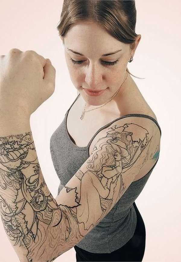 Sleeve Tattoos For Girls