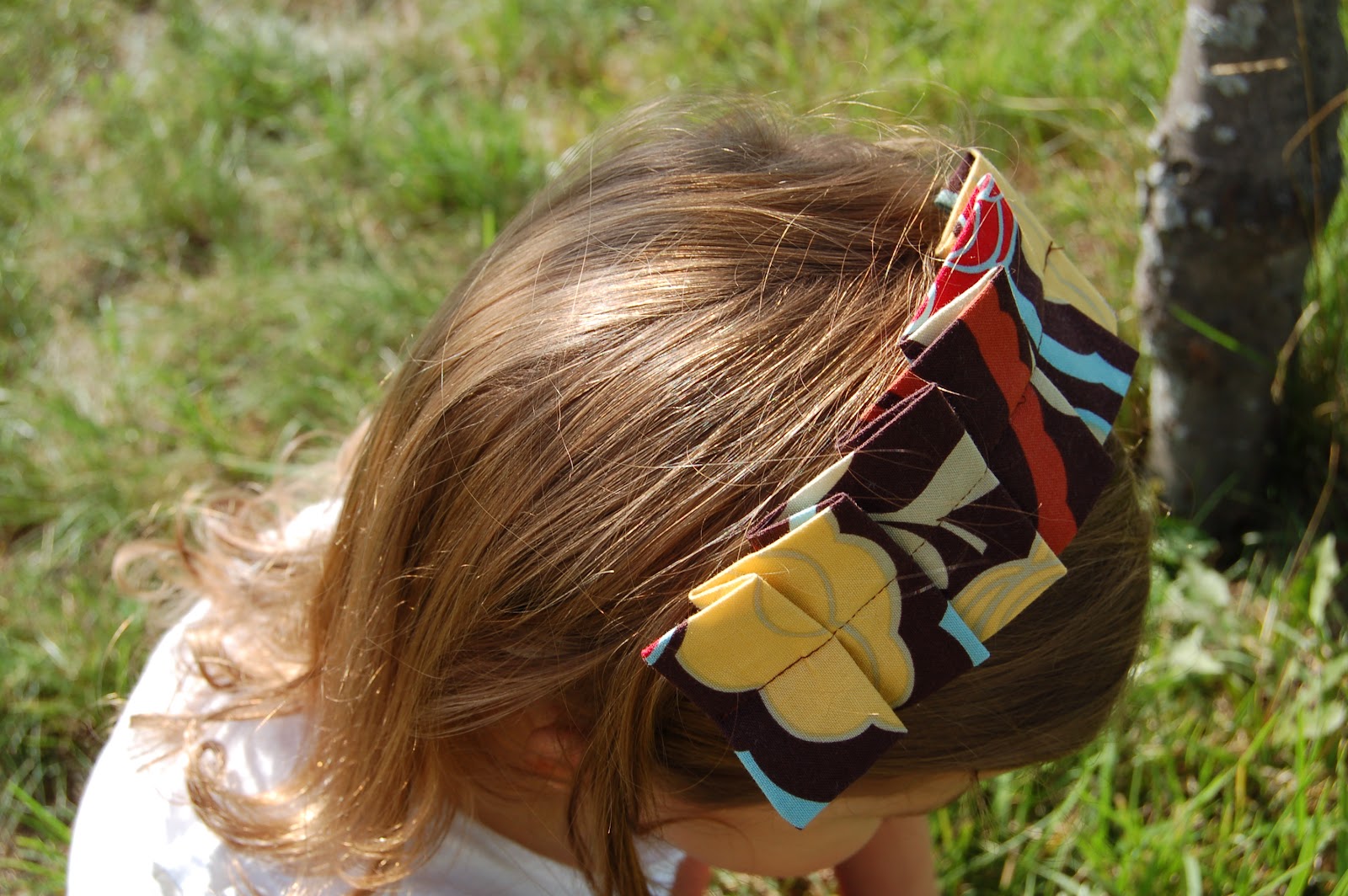 Double Stitching Pleated Headband Tutorial