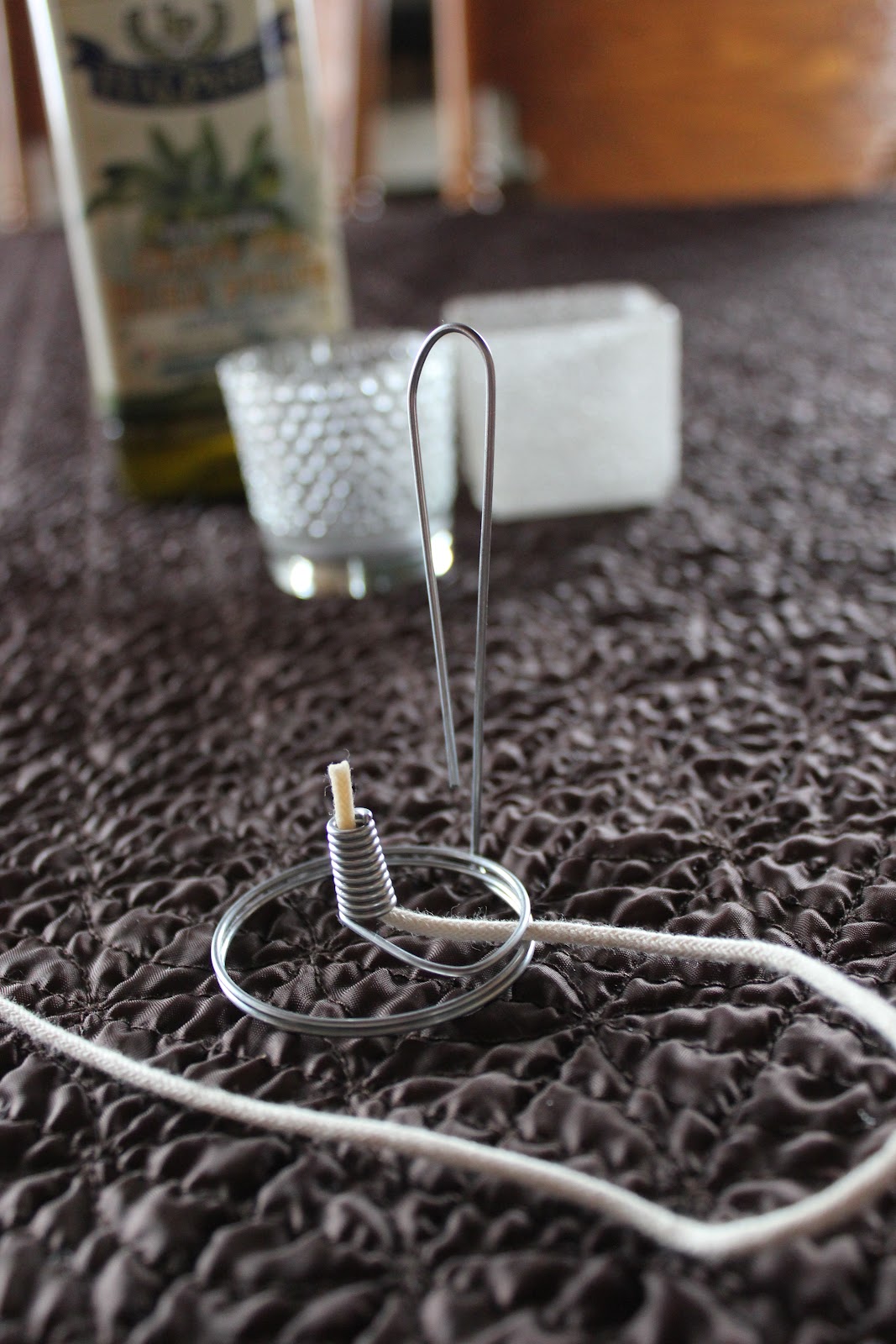 Adventures in Country Living at Shalom Engedi Farm Easy Olive Oil Lamp