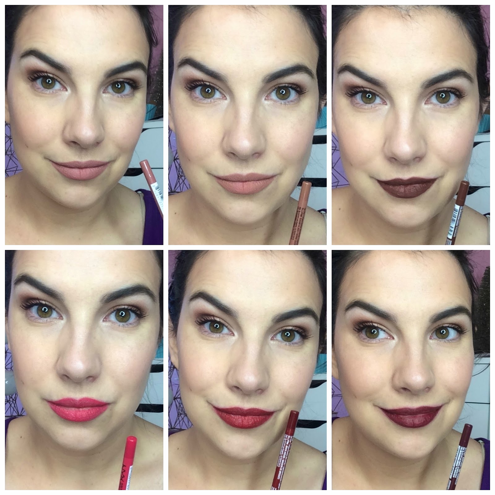 NYX Slide On Lip Pencils Swatches & Favorites!