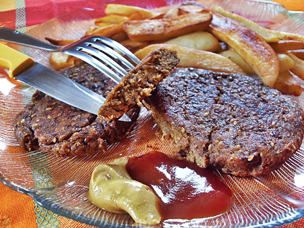Ma Cuisine Végétalienne Steaks de lentilles à la Provençale (Vegan)