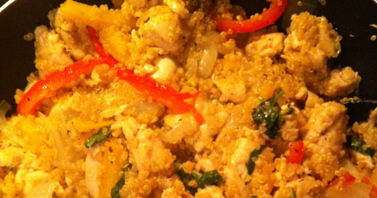 2noblecrows: How to Get a Guy to Eat Quinoa: Most Delicious Chicken