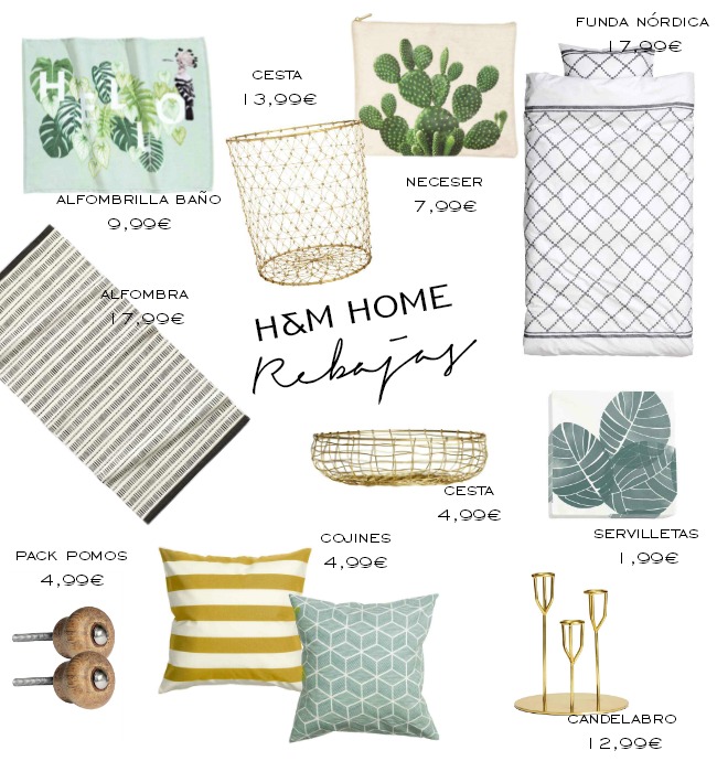 Rebajas en tiendas de decoración: H&M Home Rebajas en tiendas de decoración: H&M Home