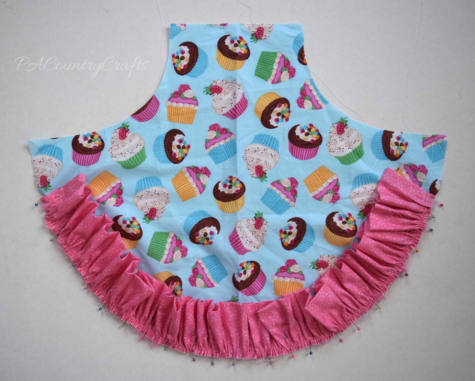 Girls Ruffle Apron Pattern and Tutorial PA Country Crafts