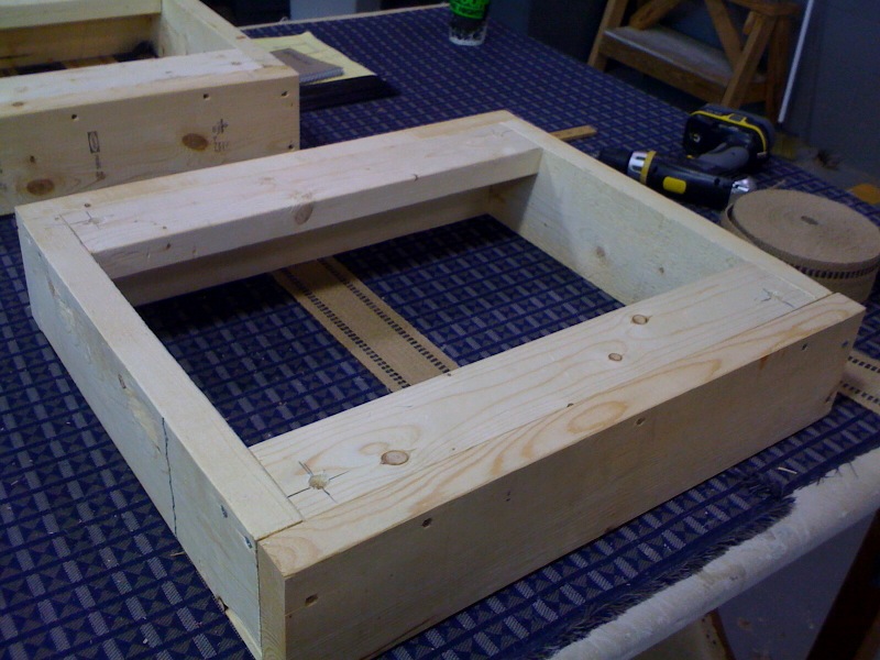 furniture {reincarnated} How to Build and Upholster an Ottoman