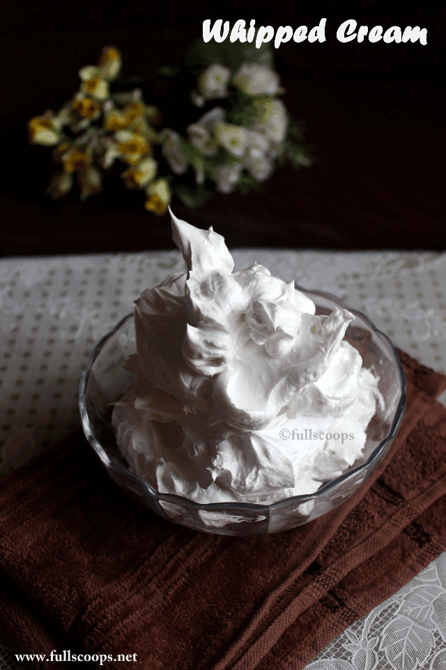 How to Whip Cream to Stiff Peaks Full Scoops A food blog with easy