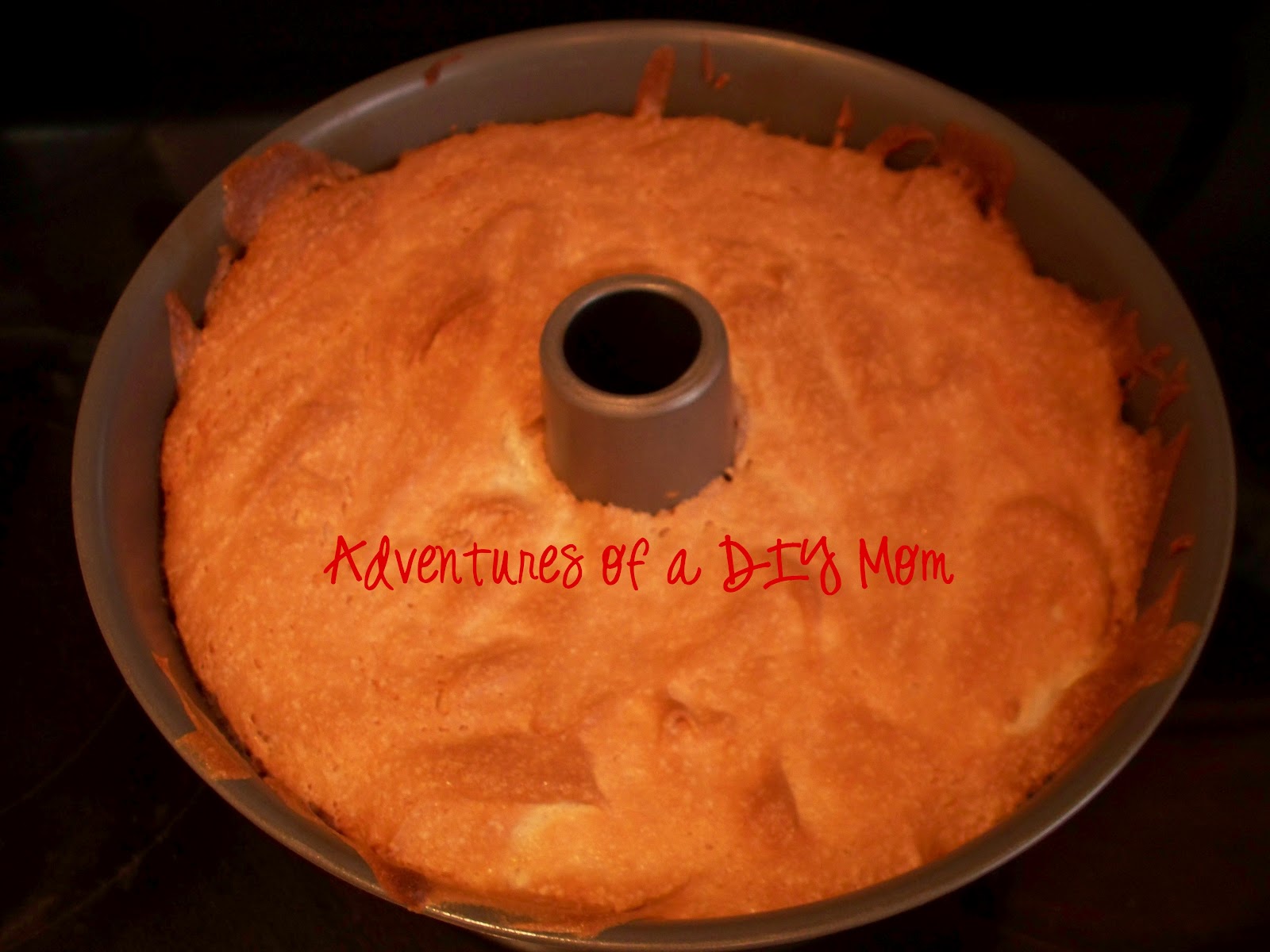 Angel Food Cake with Berries Adventures of a DIY Mom