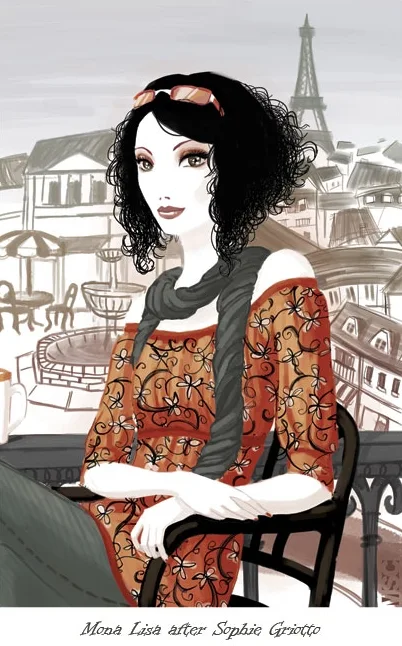 Sophie Griotto 1975 | French fashion illustrator