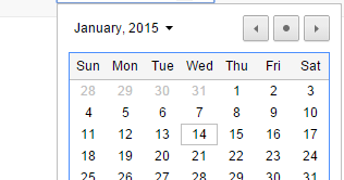 definition of datepicker