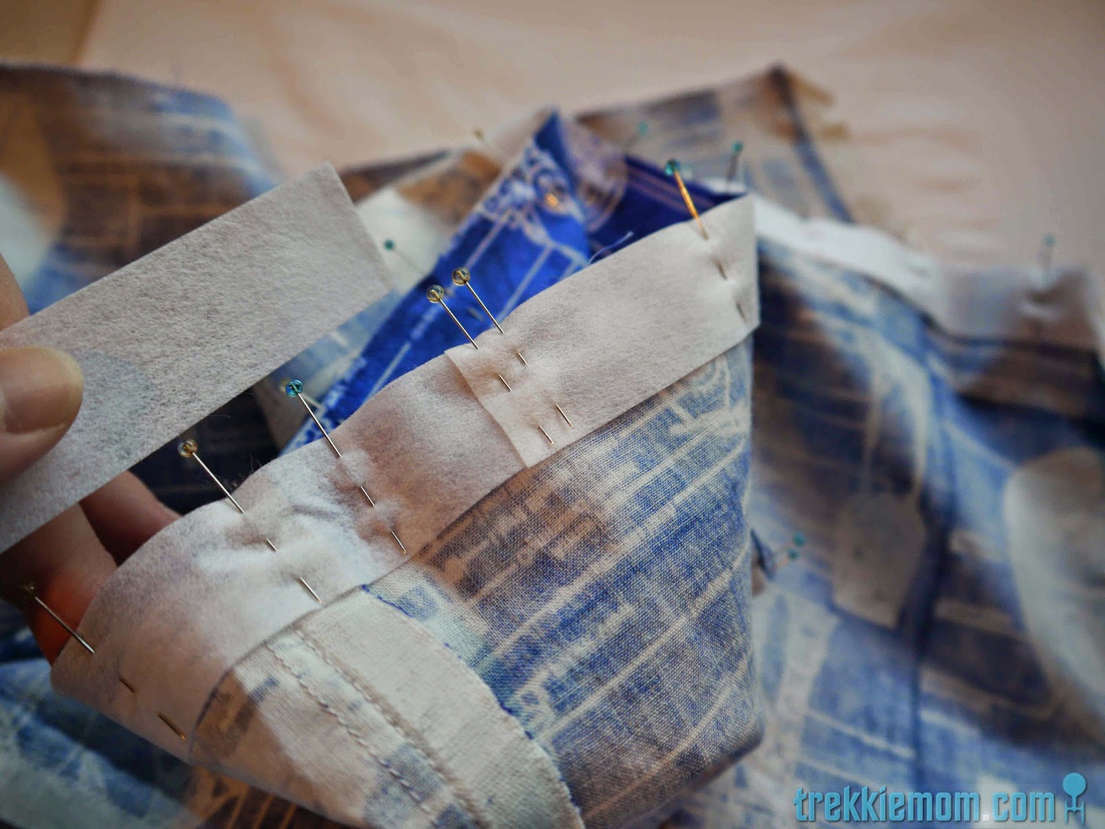 Trekkie Mom Tutorial Baby/Toddler Duvet Cover Part 2