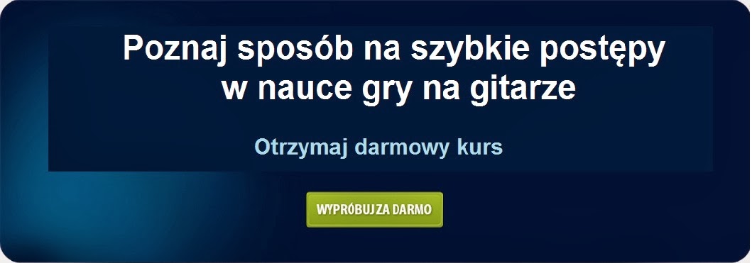 Kurs gitarowy