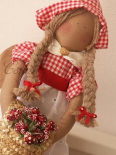 COUNTRY  APPLE DOLL