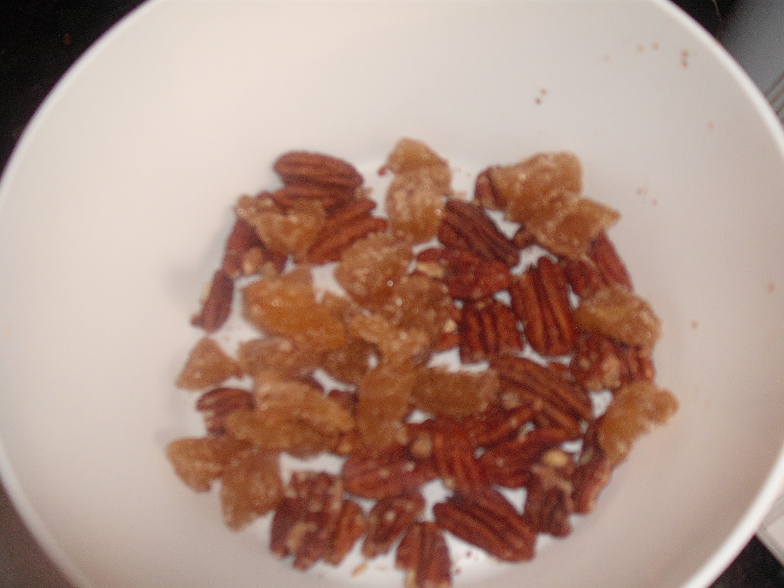 Ginger pecan and coconut cake. Charlene Flash