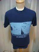 VINTAGE HAWAII POLYTEES..(OPEN FOR SALE)