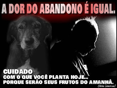 A dor do abandono é igual