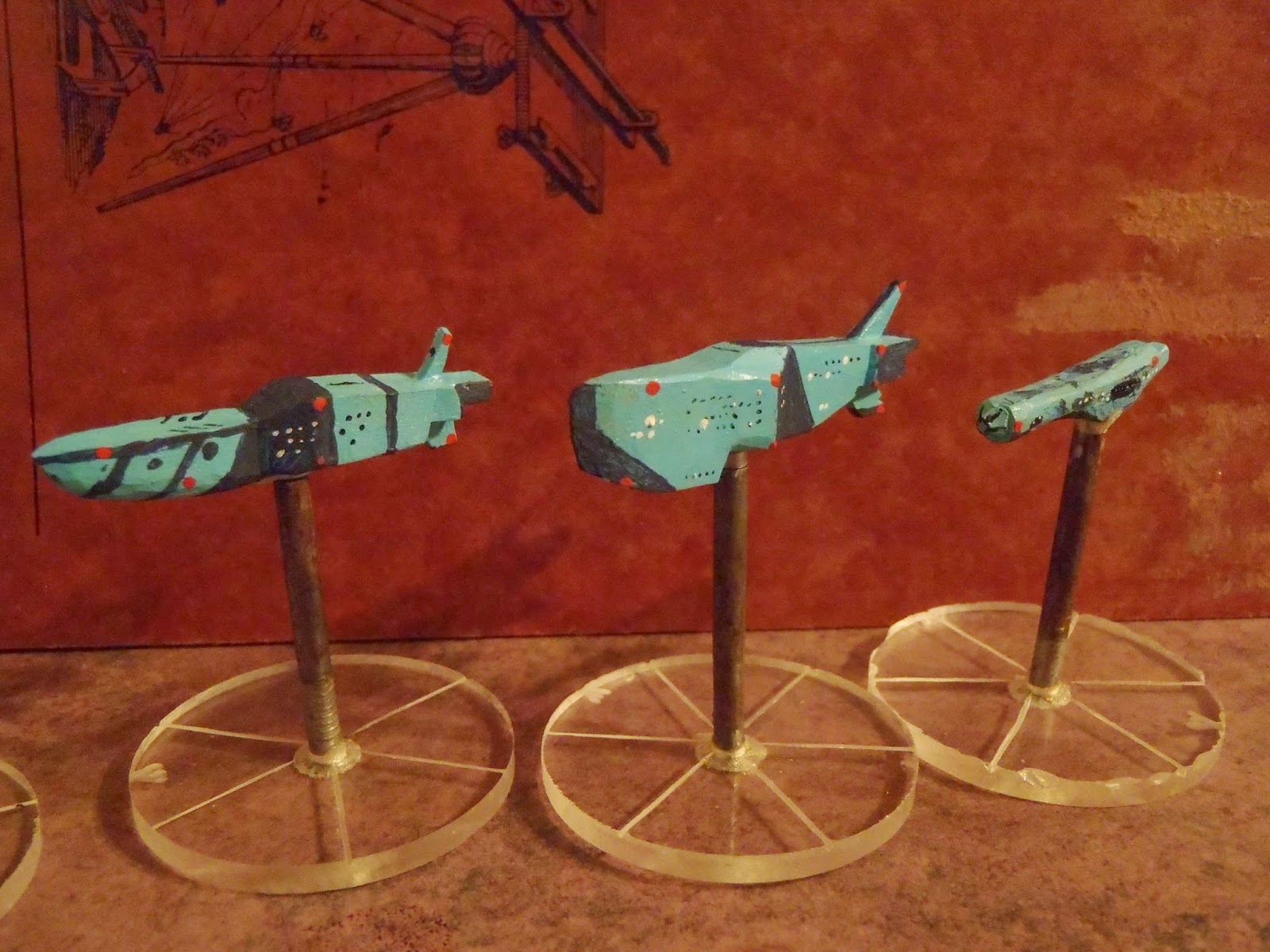 diy spaceship miniatures