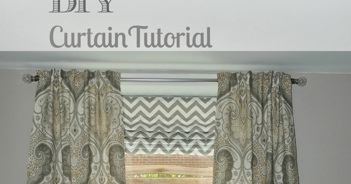Thrifty Parsonage Living HOW TO MAKE LINED CURTAINS {DIY}