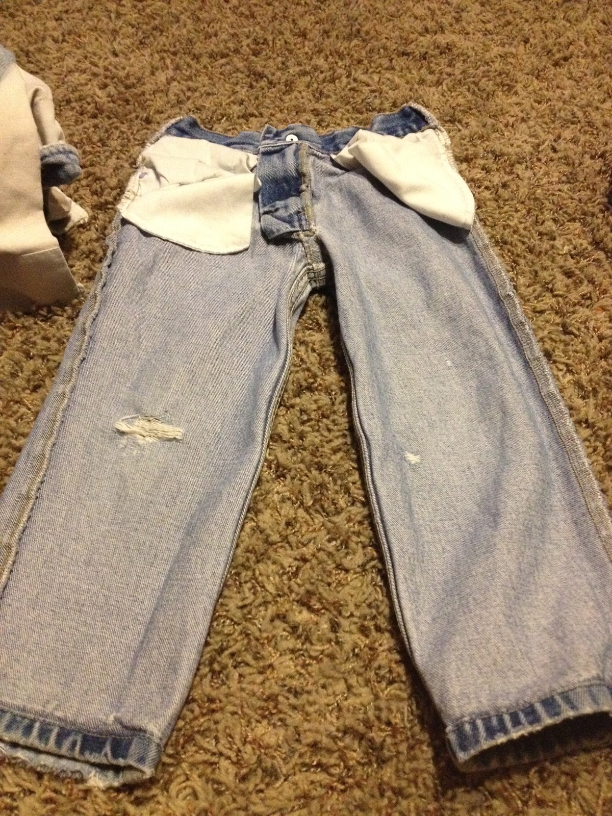 Crafty Night Owls Mending Holy Jeans Fun and Practical