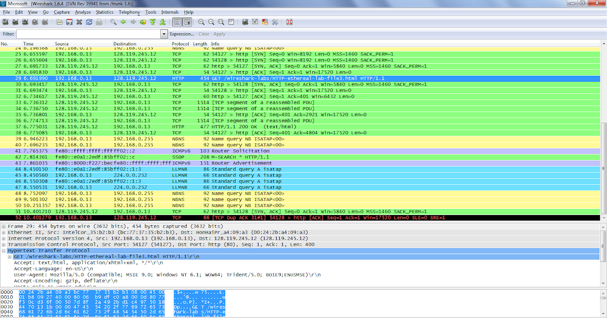 wireshark 1 Wireshark Lab and ARP