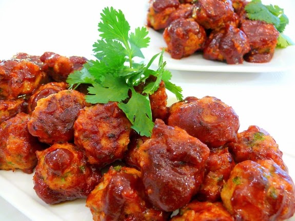 Chicken meatballs recipe - CookOFood