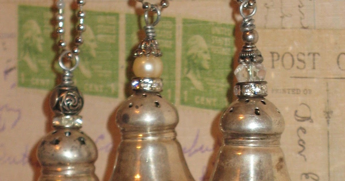 Artsy Fartsy Salt and Pepper Shaker Necklaces