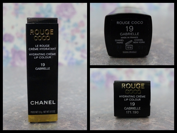 It's a Lovely Day: Chanel: Rouge Coco 19 Gabrielle