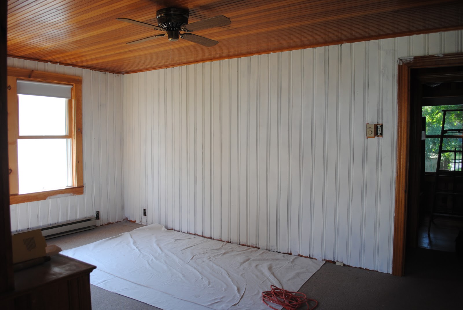 House By Holly To Paint Knotty Pine Or Not Paint Knotty Pine