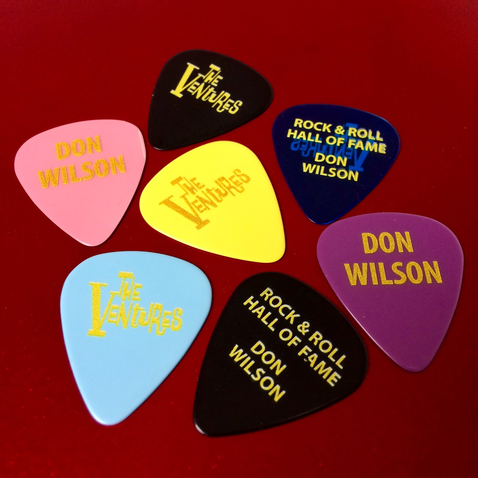 DON WILSON - Rhythm Guitarist - guitar picks