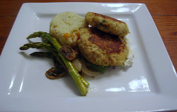 Crab Cakes With Grilled Asparagus