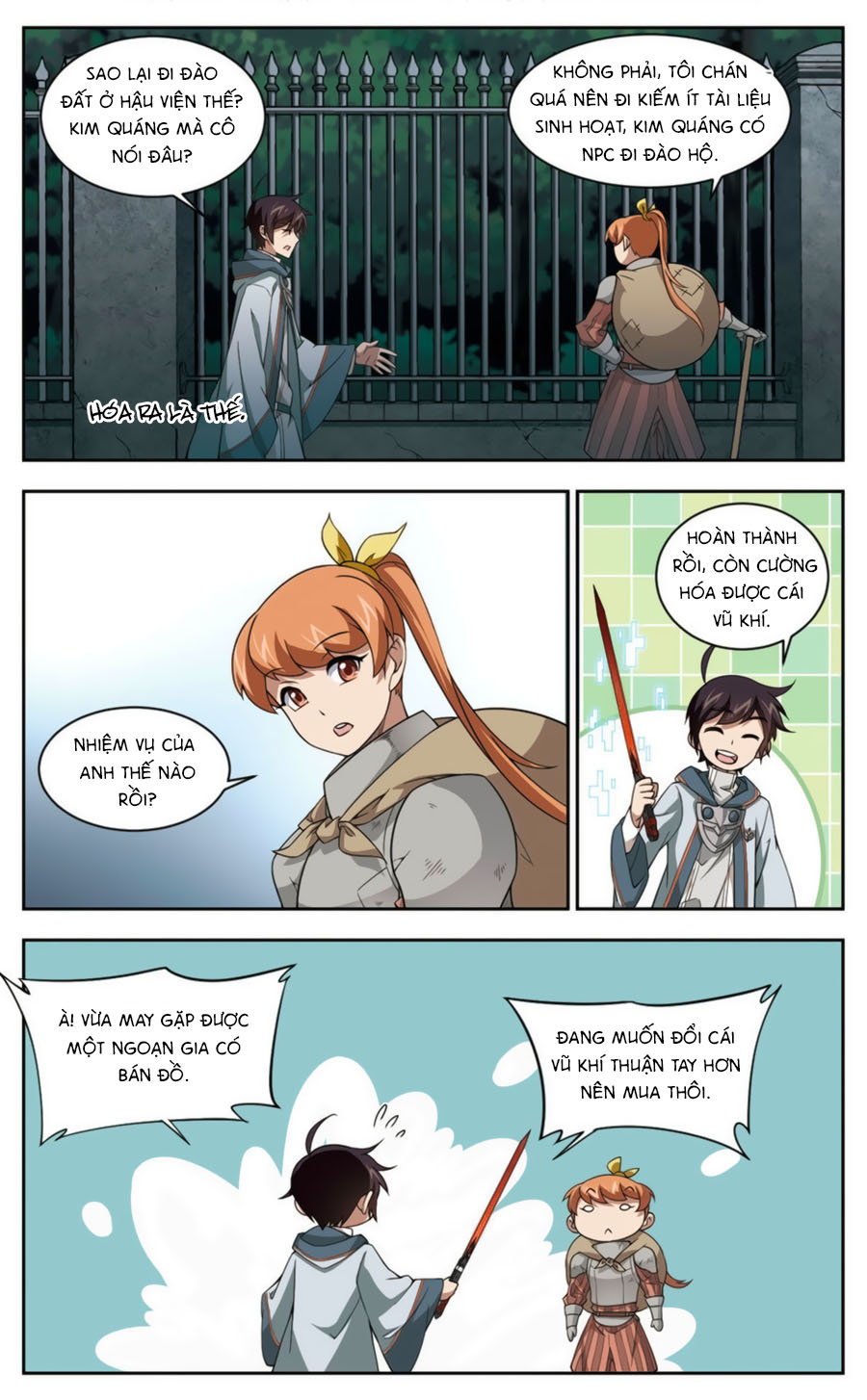 Võng Du Chi Cận Chiến Pháp Sư Chapter 37 - TC Truyện