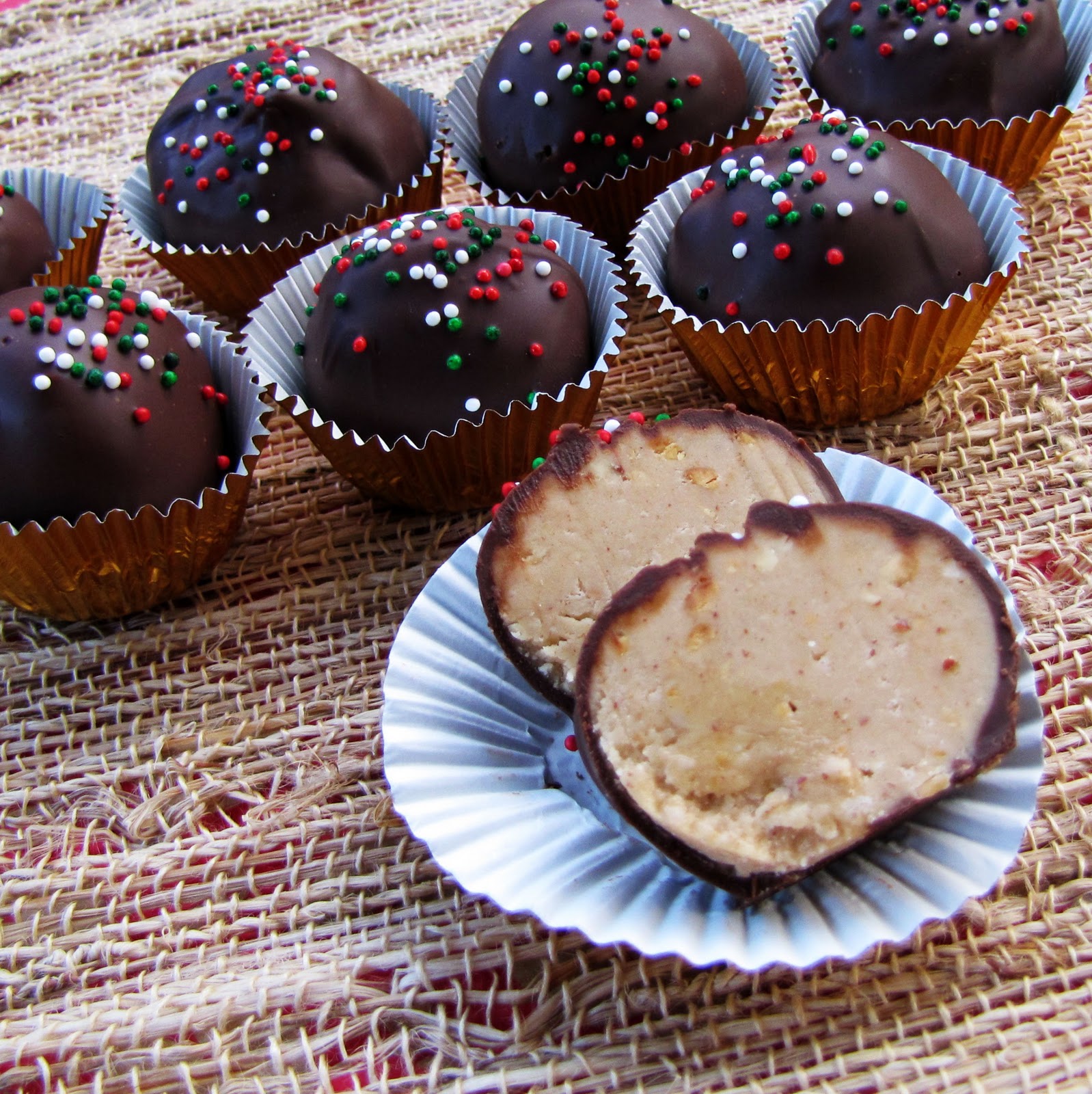 Rumbly in my Tumbly Milk Chocolate Peanut Butter Balls