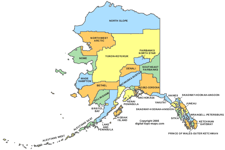 alaska county map