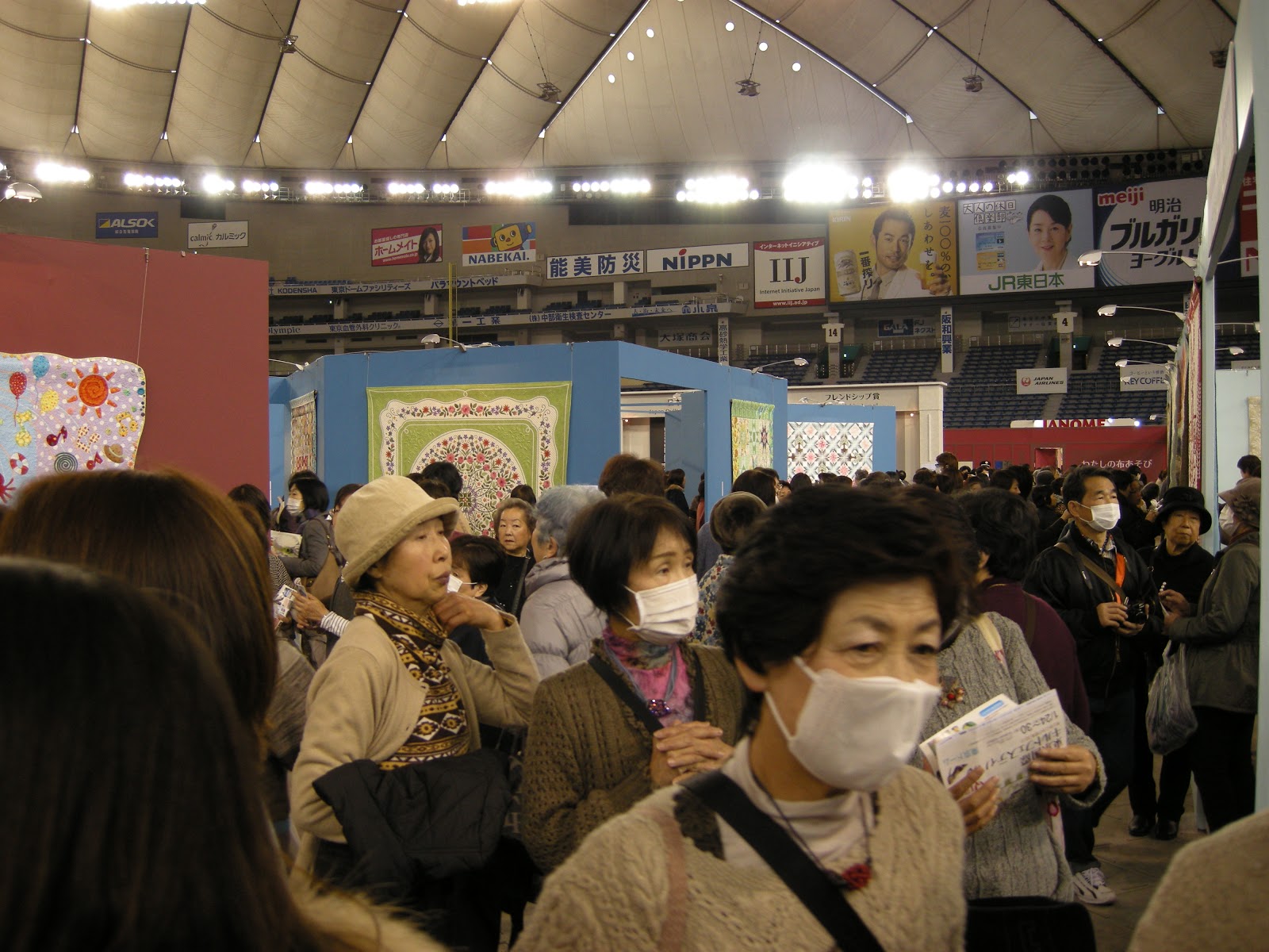 Queenie's Needlework Tokyo International Great Quilt Festival Day 1
