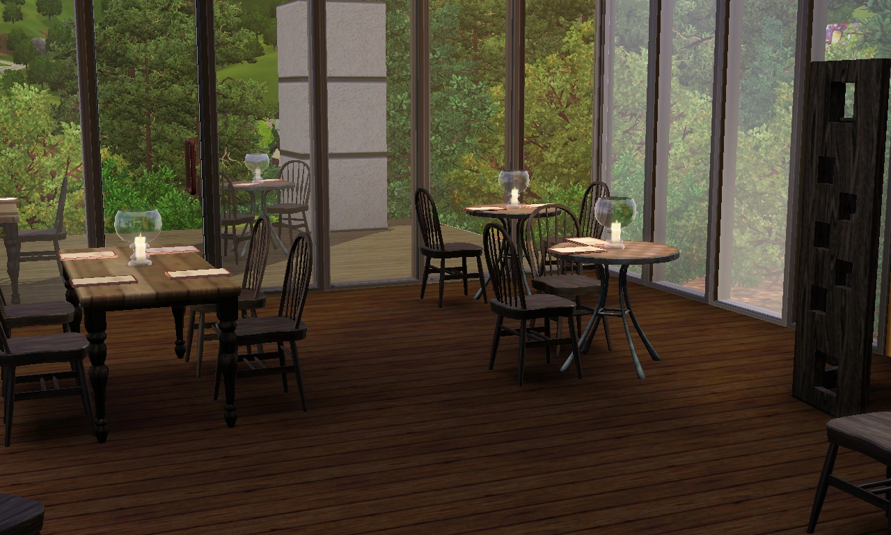 AznSensei's Sims 3 Store Blog Business as Usual Bistro Store Venue Review