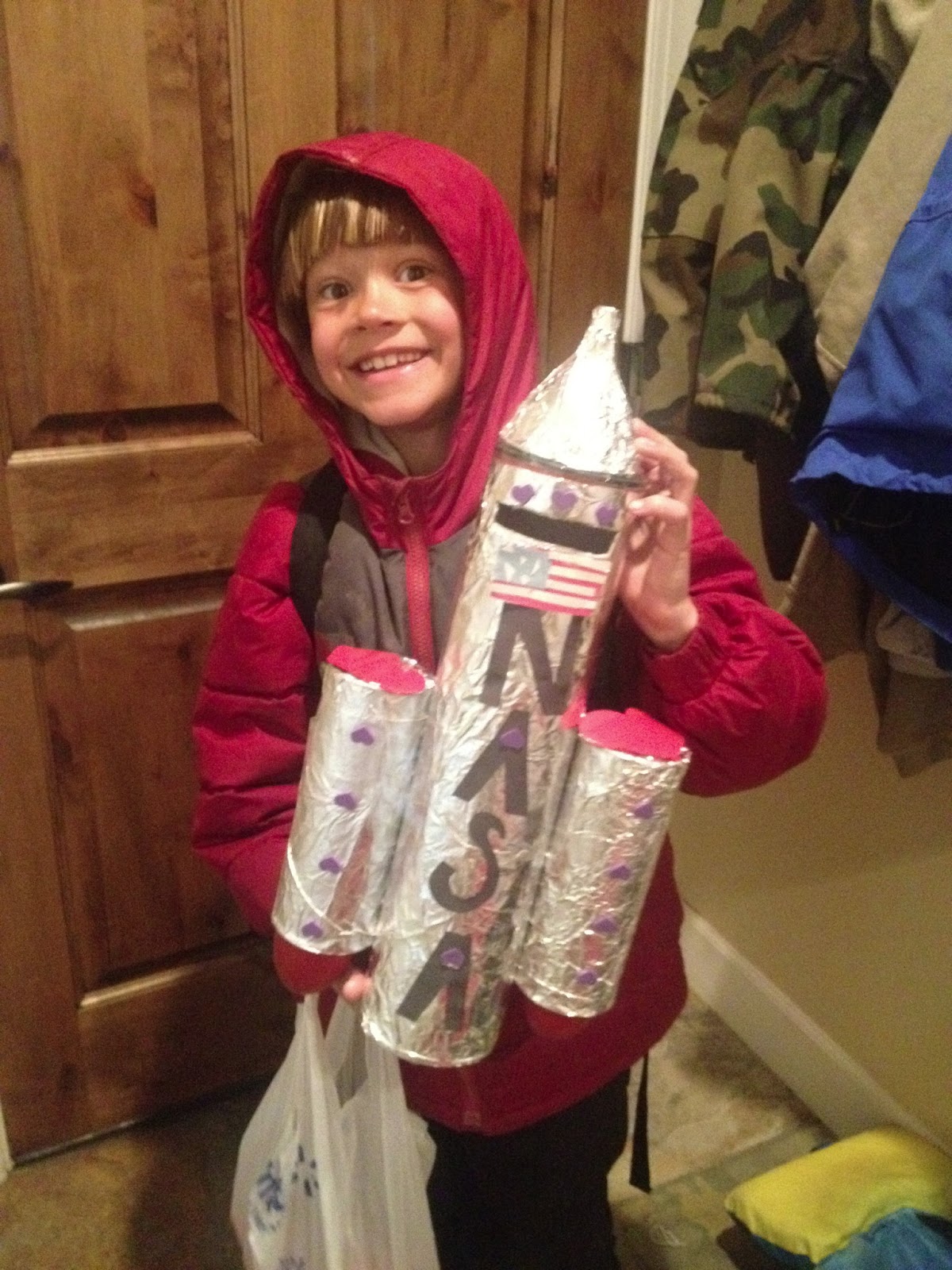 Mommy Lessons 101 Creative Valentine box 12 Rocket