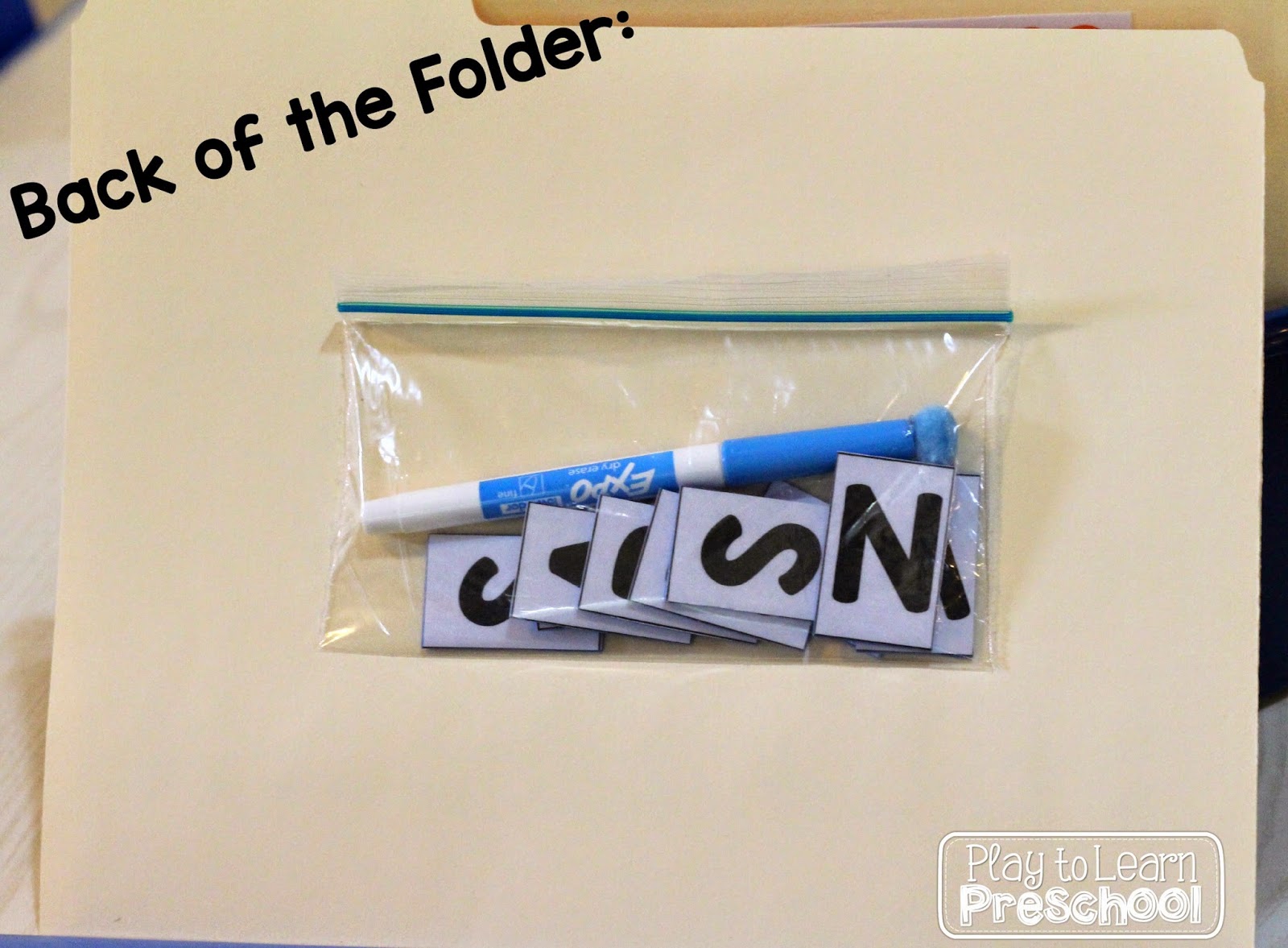 Name Folders A Portable, HandsOn Way to Learn