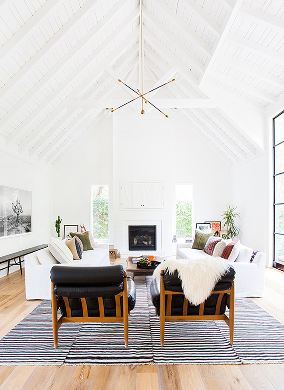 Eclectic home with bohemian touches in LA | Design by Amber Lewis. Photo by Tessa Neustadt