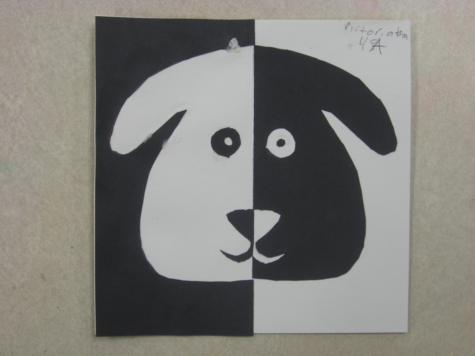 Miss Young's Art Room 4th Grade Figure/Ground Reversal Art