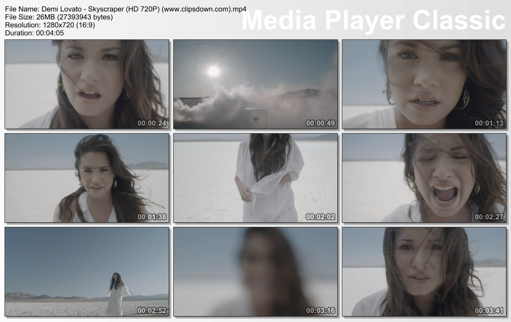 Demi+lovato+skyscraper+music+video+download+link