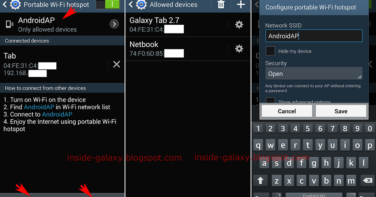 Inside Galaxy Samsung Galaxy S4 How To Share Mobile Data Connection Via Wi Fi In Android 4 4 Kitkat I want to achieve this using onclick method not id method. inside galaxy