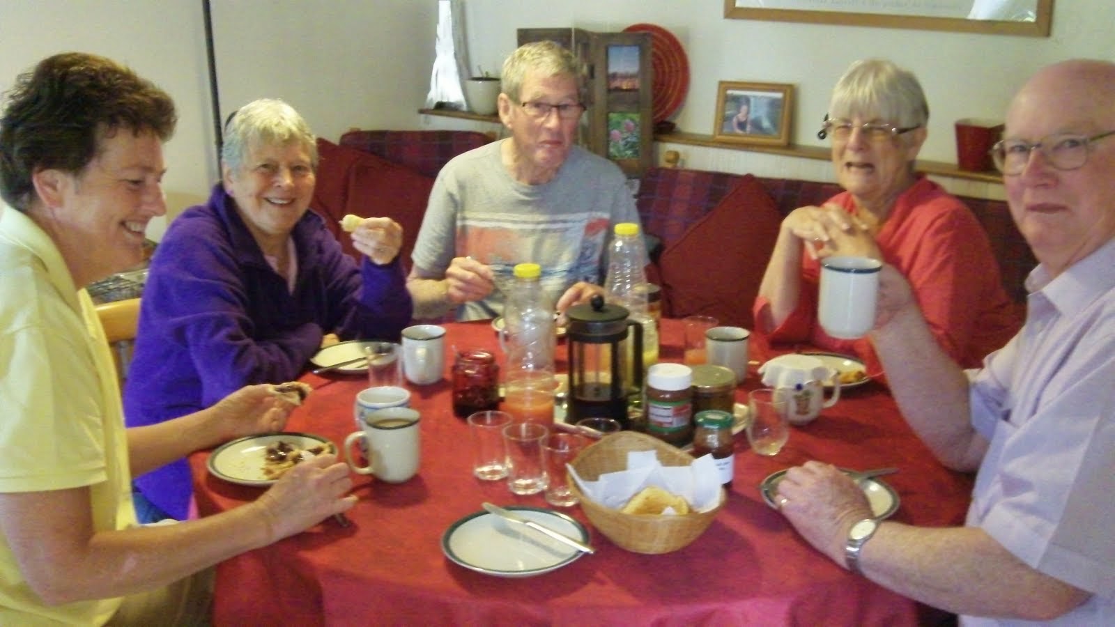 (Linda), Heulwen, Dave, Dorothy and Dave, June 2014