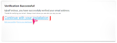 verify email