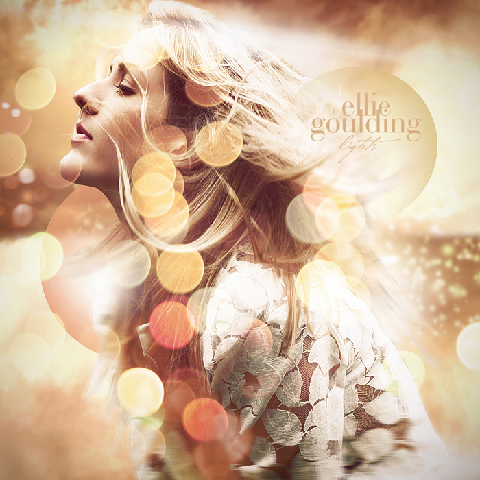 Benikari47's Graphics Ellie Goulding Lights & The Writer Cover