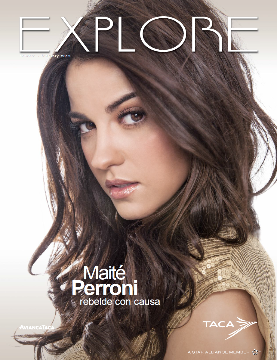 Maite Perroni: Explore Magazine Mexico February 2013 | Latinalova