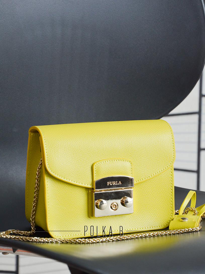 furla yellow bag