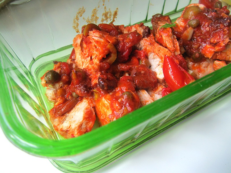 Swordfish Puttanesca