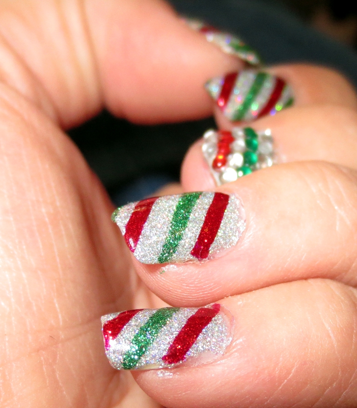 Robyn Loves Nails: 12 Days of Christmas, Day 4 - Candy Canes