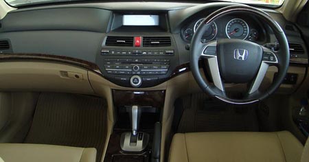 Sports Car Indian Honda Accord Interior