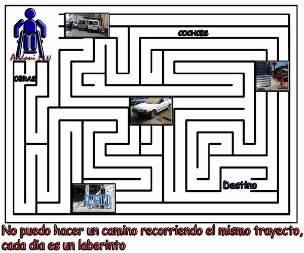 No podemos hacer un camino recorriendo el mismo trayecto, cada dia es un laberinto