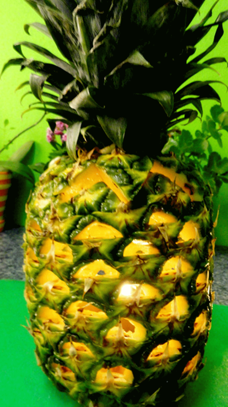 ItalyPaul Art In Fruit & Vegetable Carving Lessons Pineapple Flowers